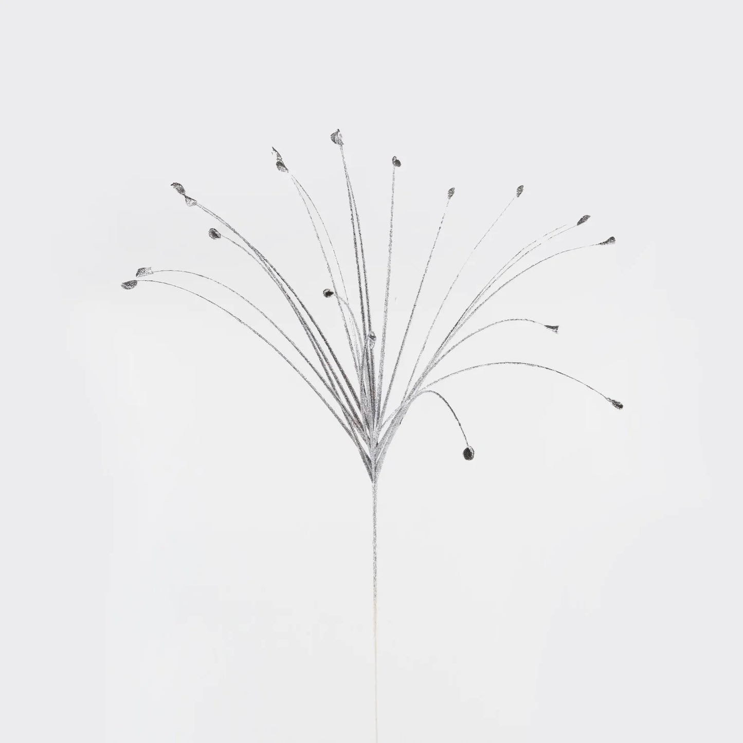 34" SILVER Fishline Firework SPRAY