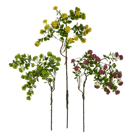 24" TEXTURED BALL SPRAY CHOOSE YELLOW, GREEN OR HOT PINK - Burlap and Bling Decor