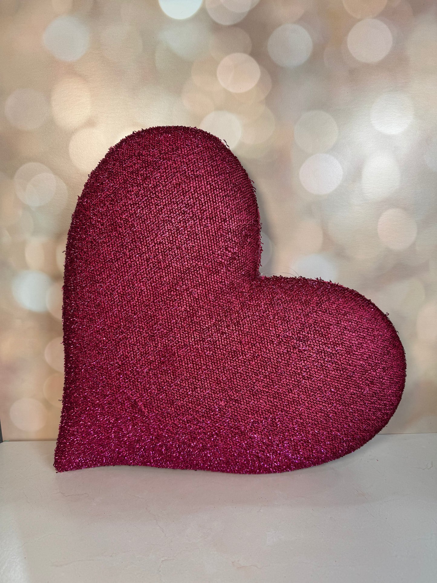 BERRY COLOR HANGING HEART 3 different sizes to choose from