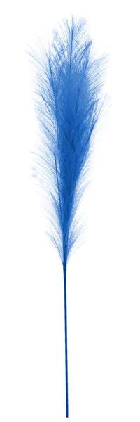 38"L FABRIC GRASS PLUME SPRAY BLUE