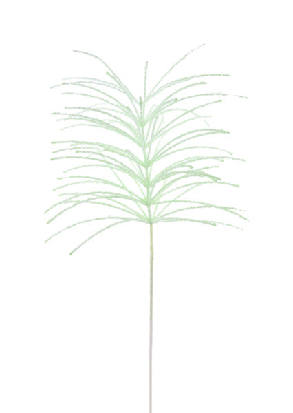 26"L GLITTER BEAD SPRAY MINT GREEN - Burlap and Bling Decor