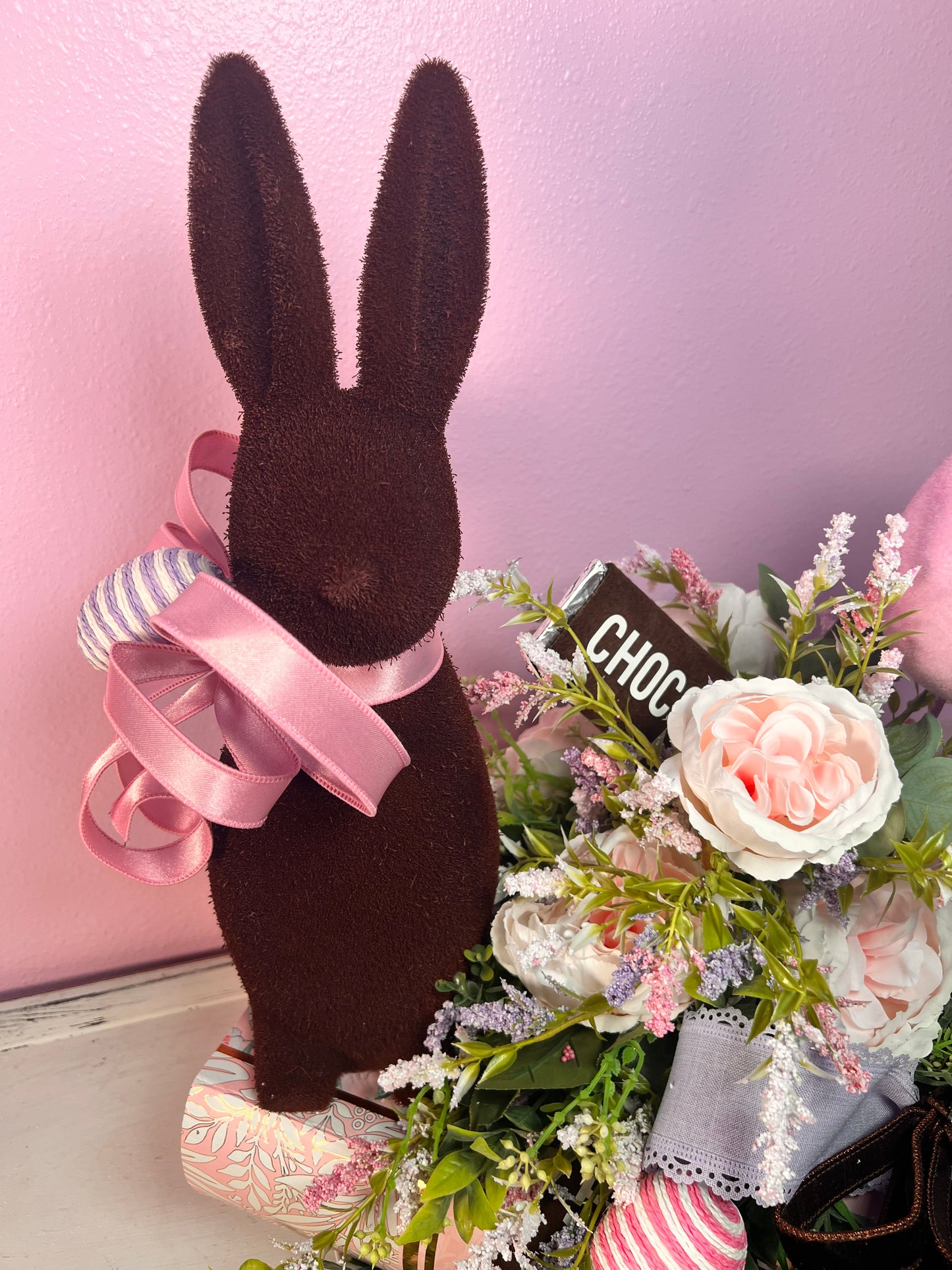 Chocolate Bunny Centerpiece