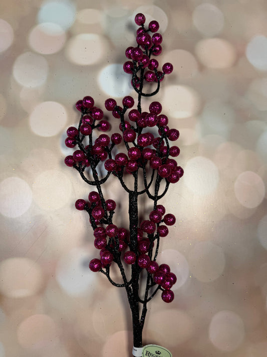 29" GLITTER BALL SPRAY HOT PINK