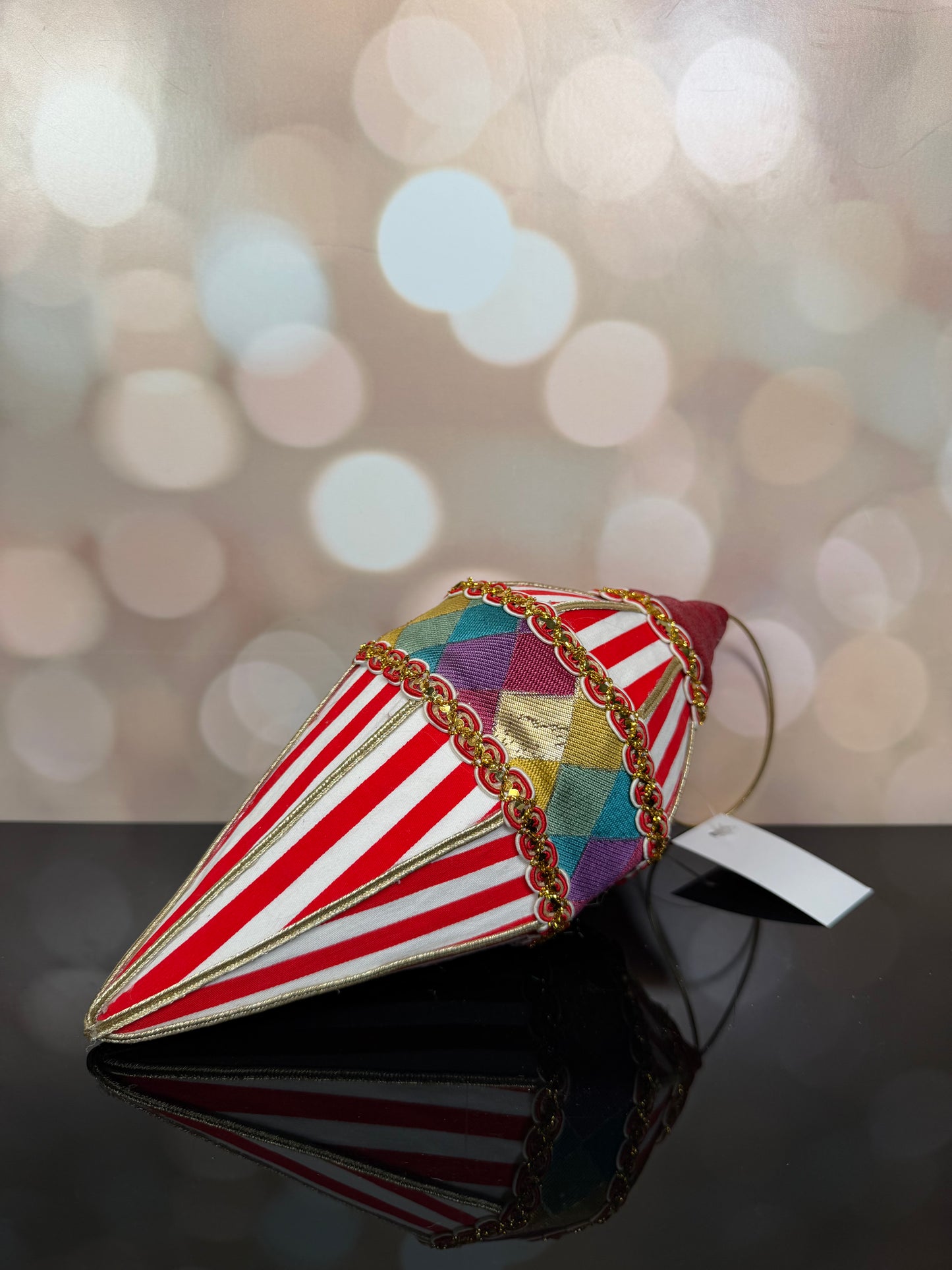 HANGING ORNAMENT MULTI 12 12 23CM