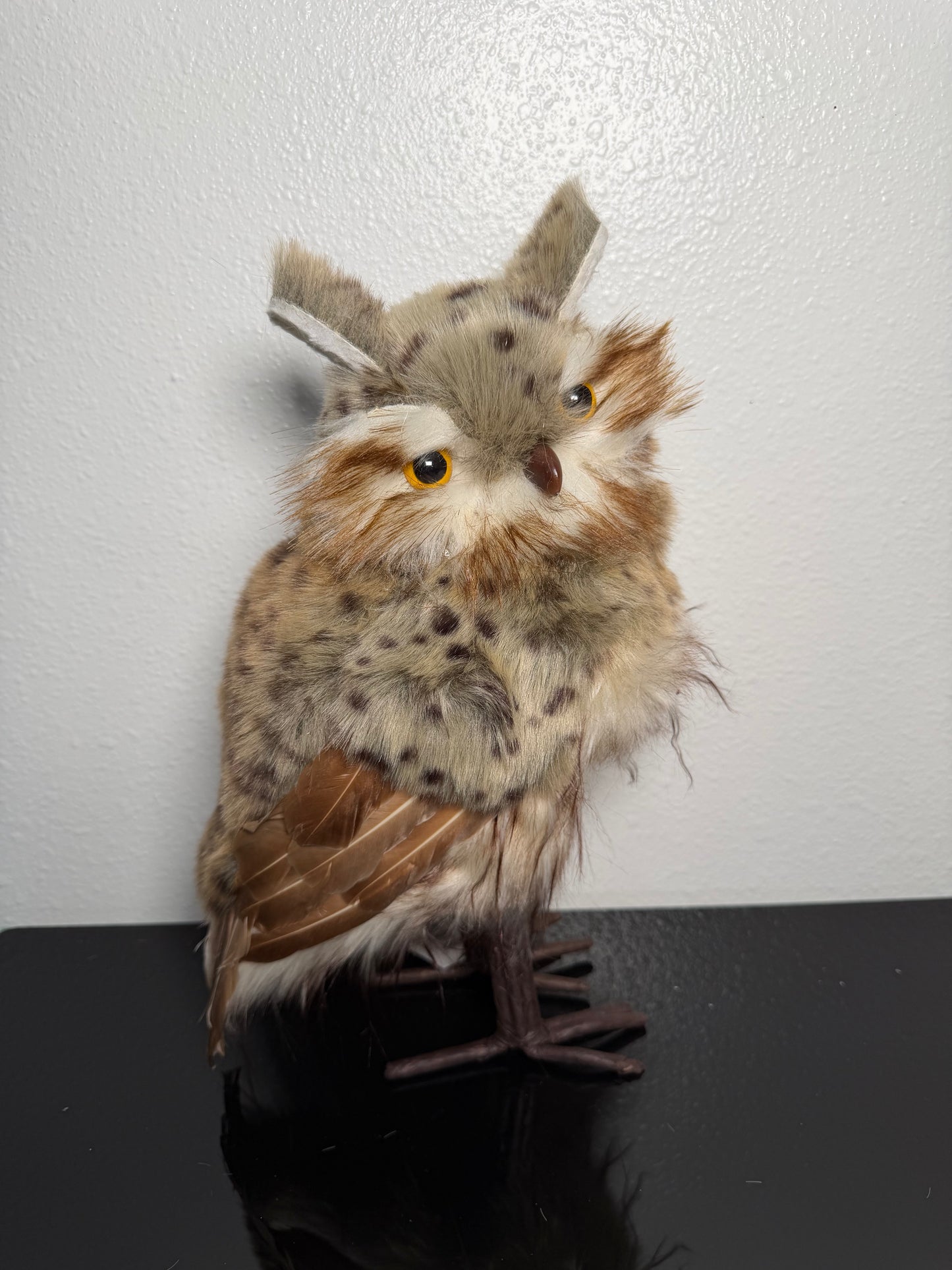 OWL SHADES OF BROWN EARS UP 14"