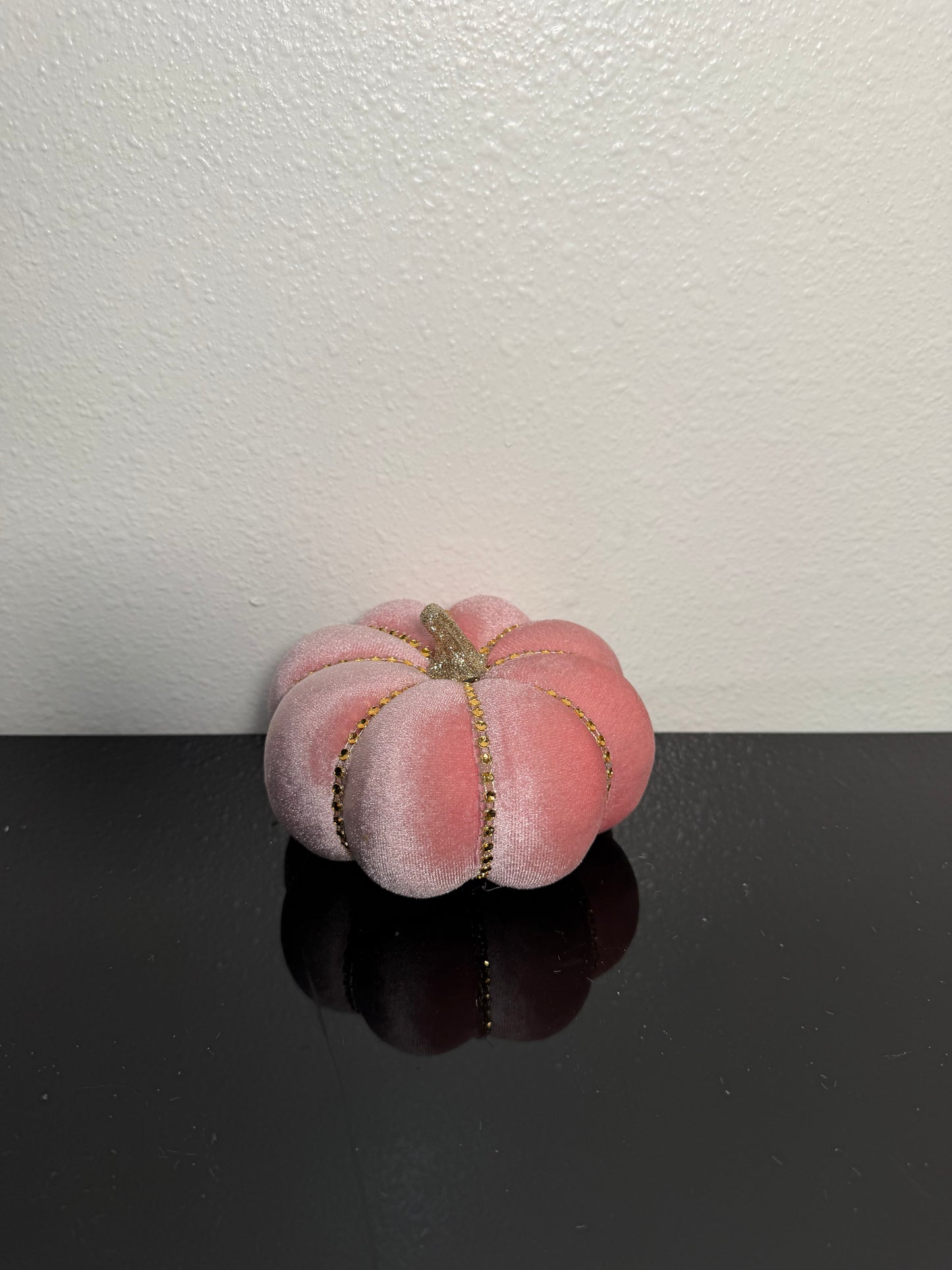 PUMPKIN PINK/GOLD JEWELLED TRIM 14.5 14.5 10CM