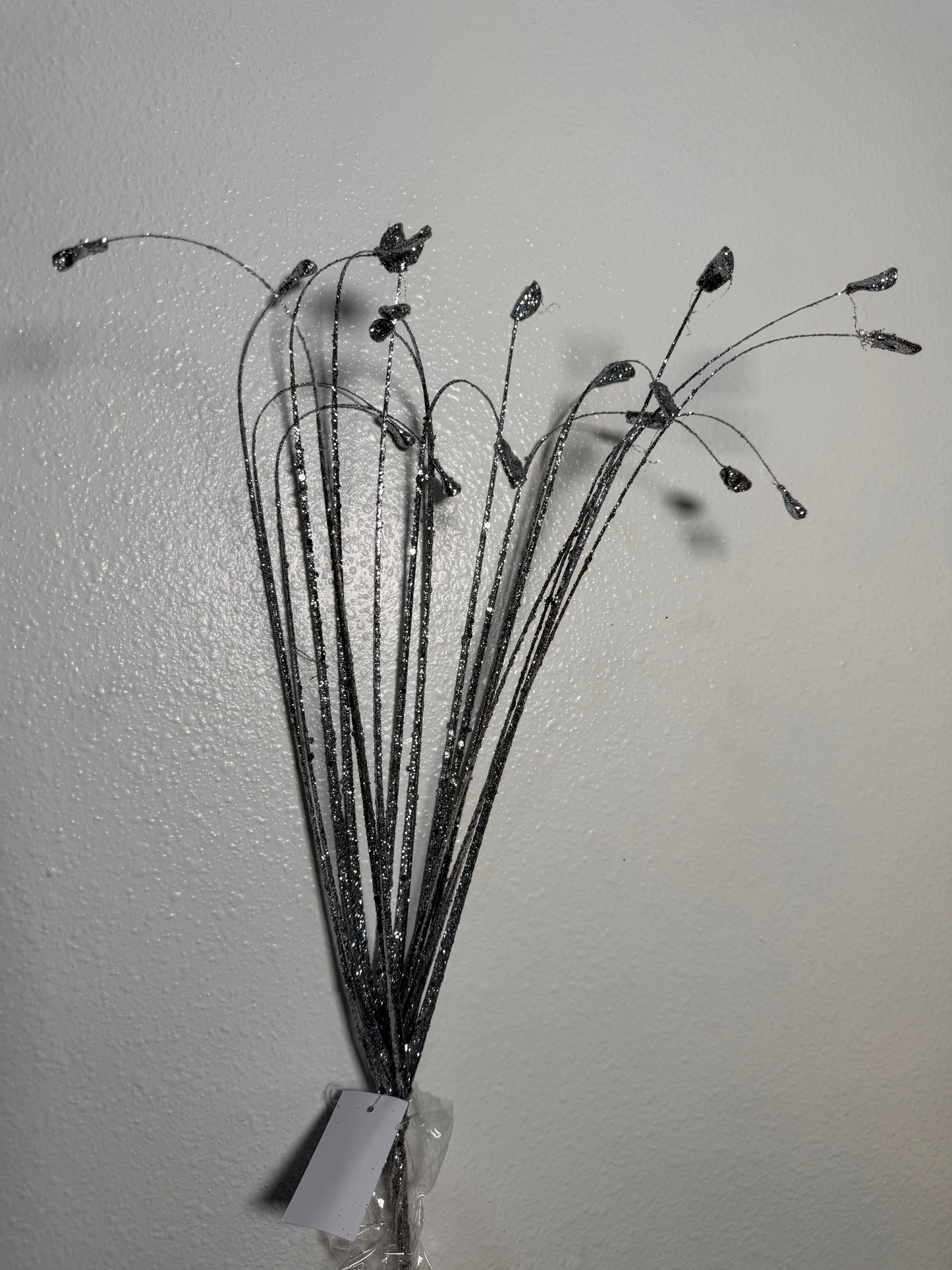 34" SILVER Fishline Firework SPRAY