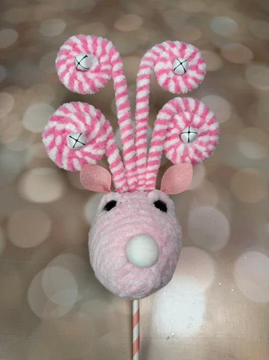 Hot Pink Reindeer