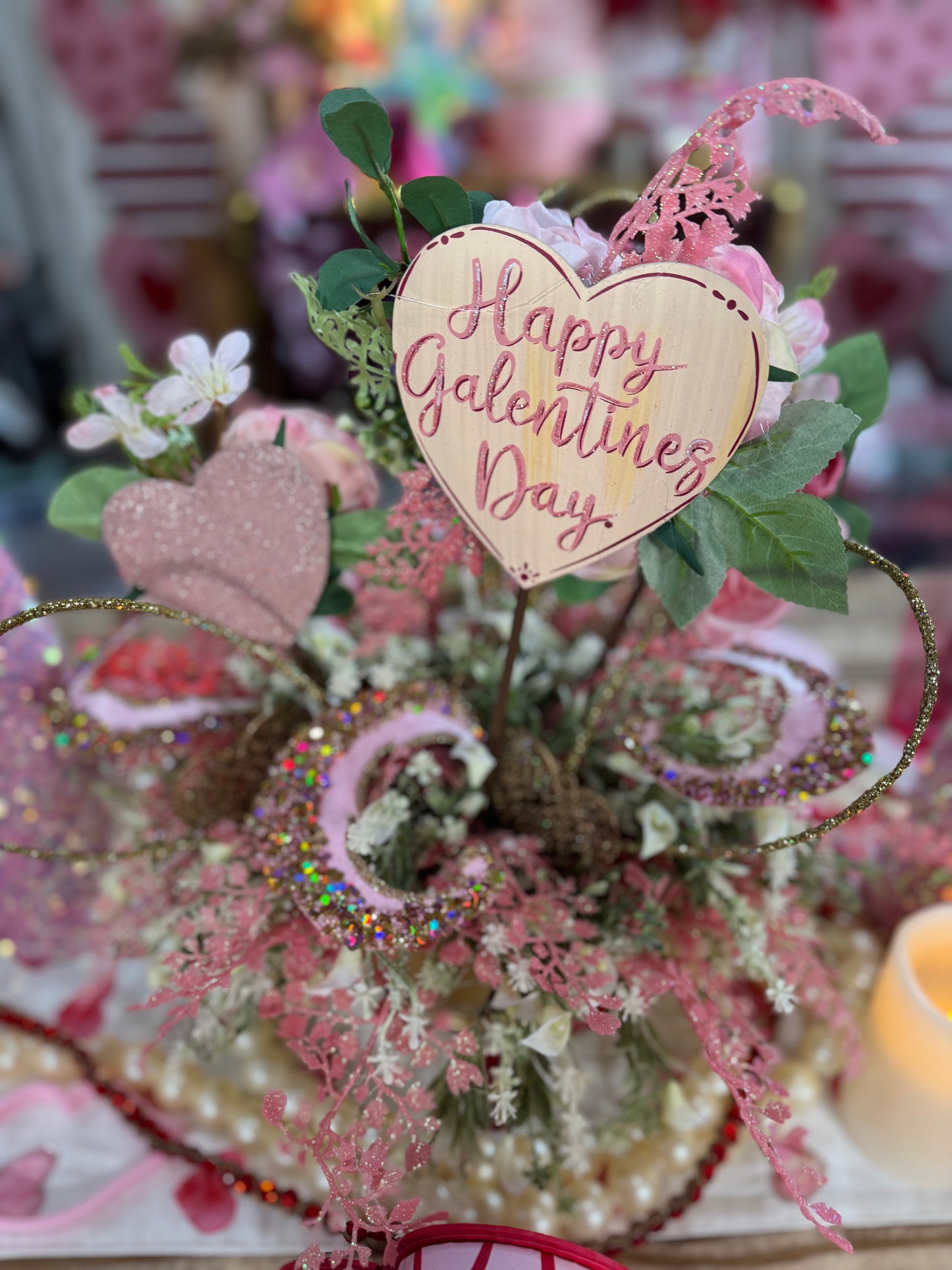 Galentine's Day Centerpiece