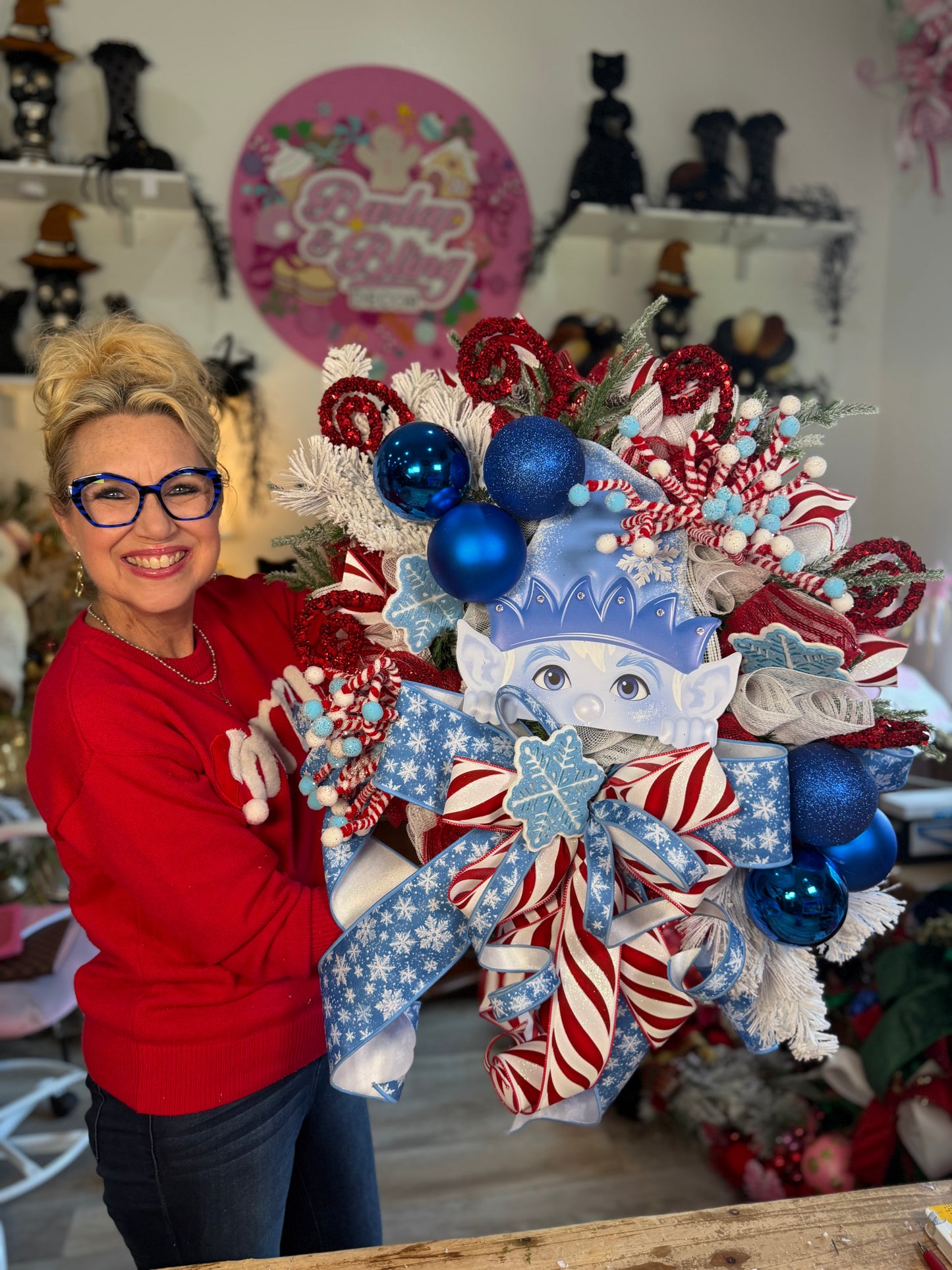 Jack Frost wreath