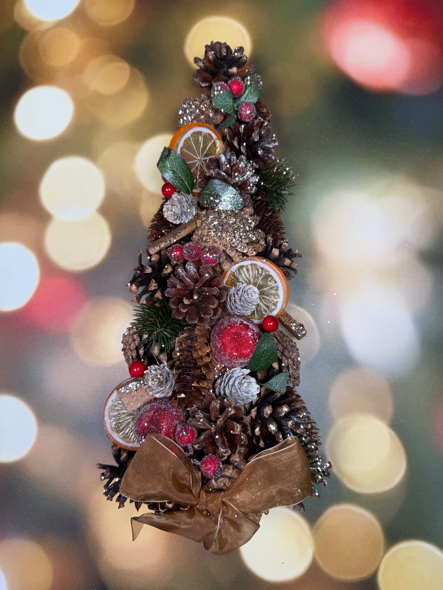 15.5" SOUTHERN FRUIT/CONE/BRY DOOR TREE DELA