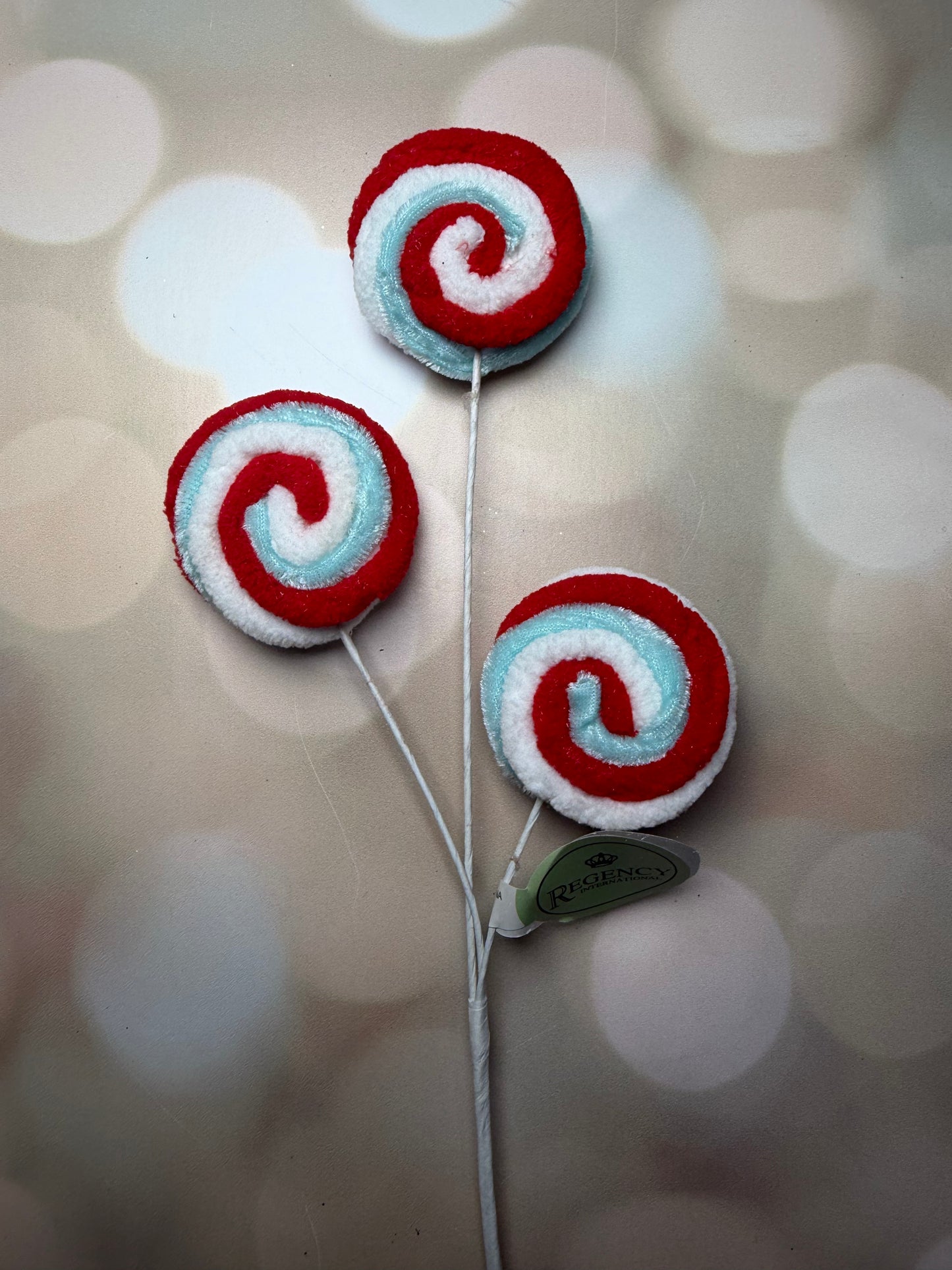 12" PEPPERMINT CANDY SPRAY