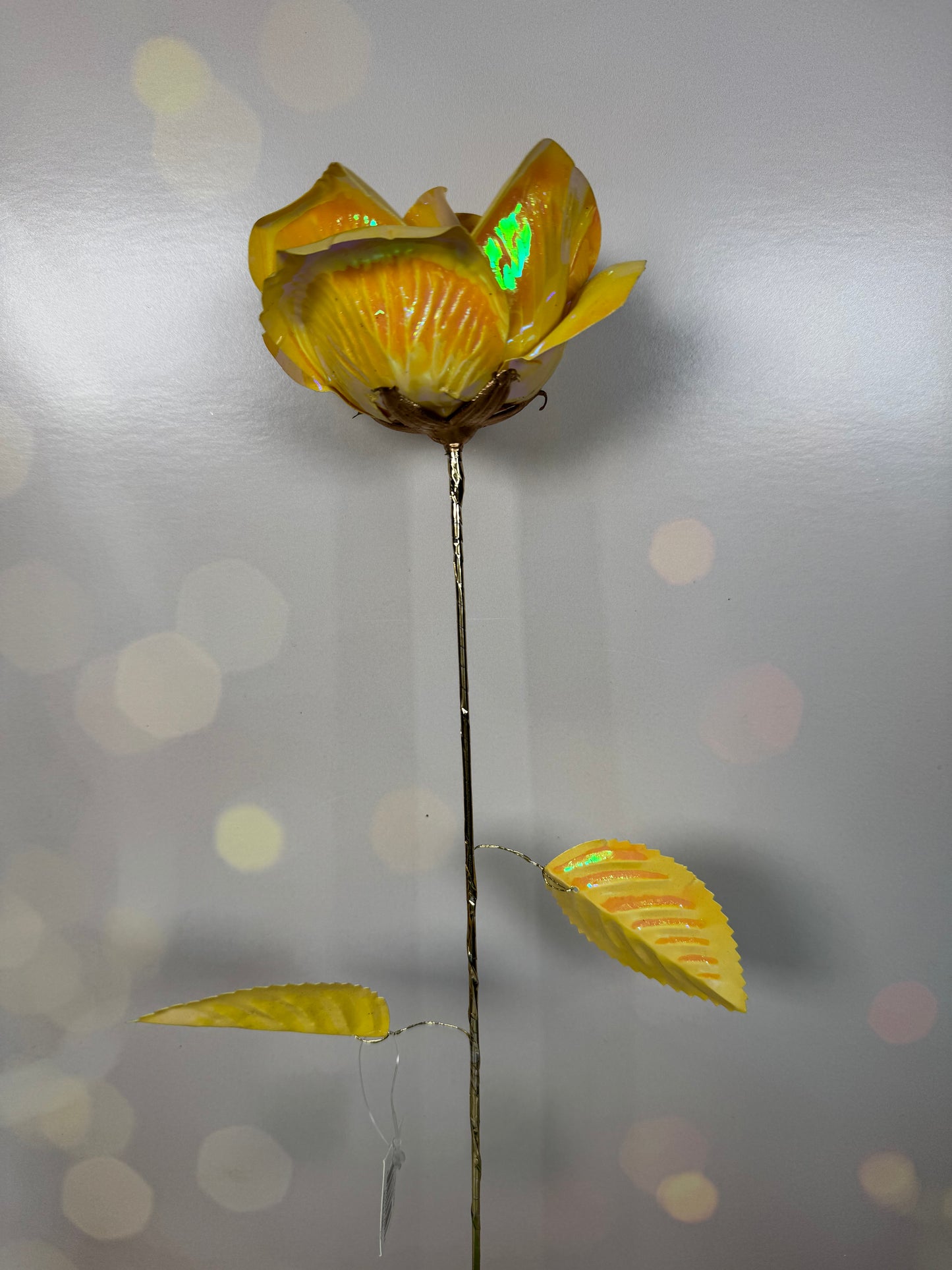 D3.5''H19.7'' - ROSES, CHOOSE ONE - Burlap and Bling Decor