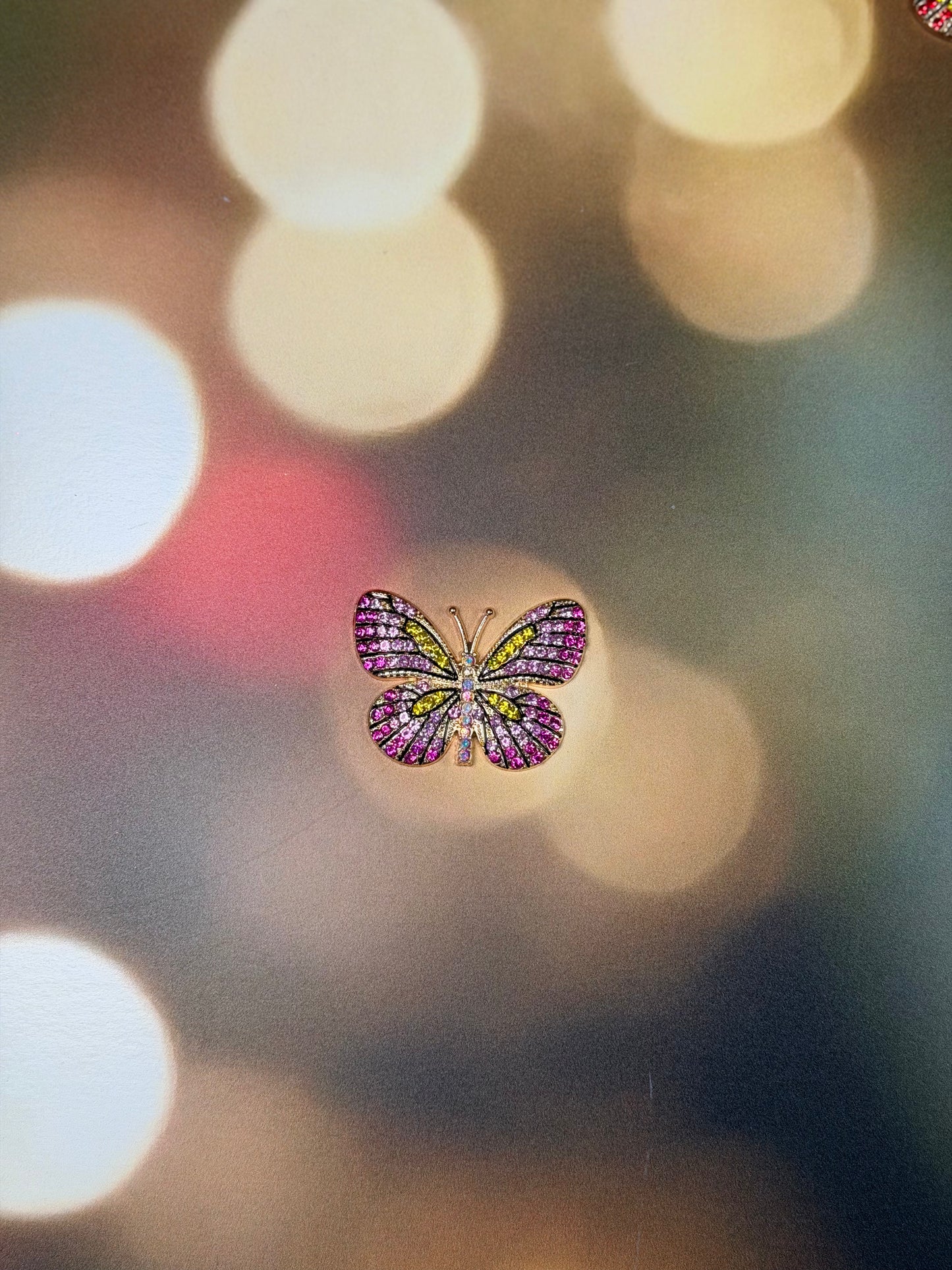 2" Jeweled Butterflies ASSORTED