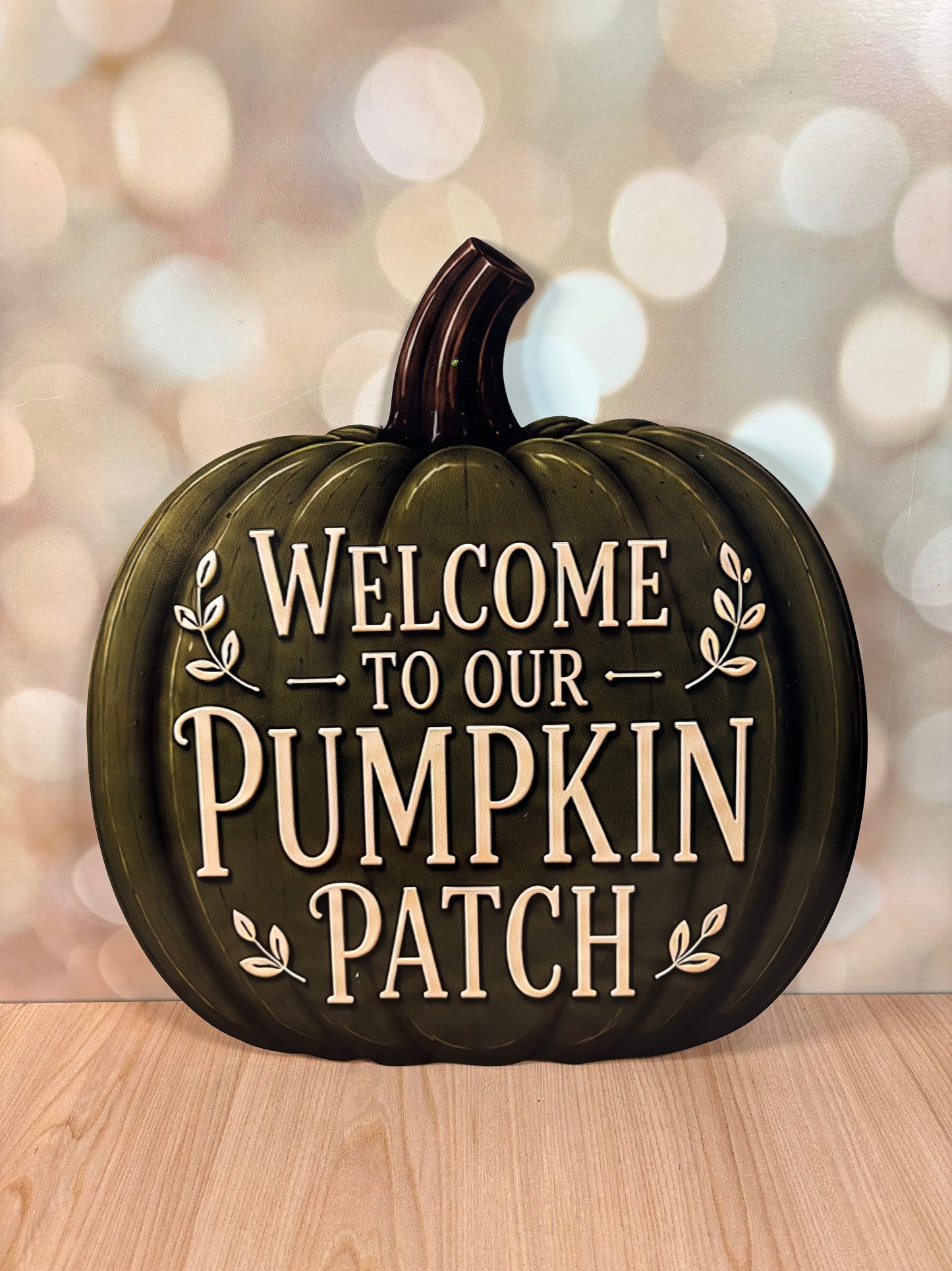 Welcome to the Pumpkin Patch 14" WOOD SIGN
