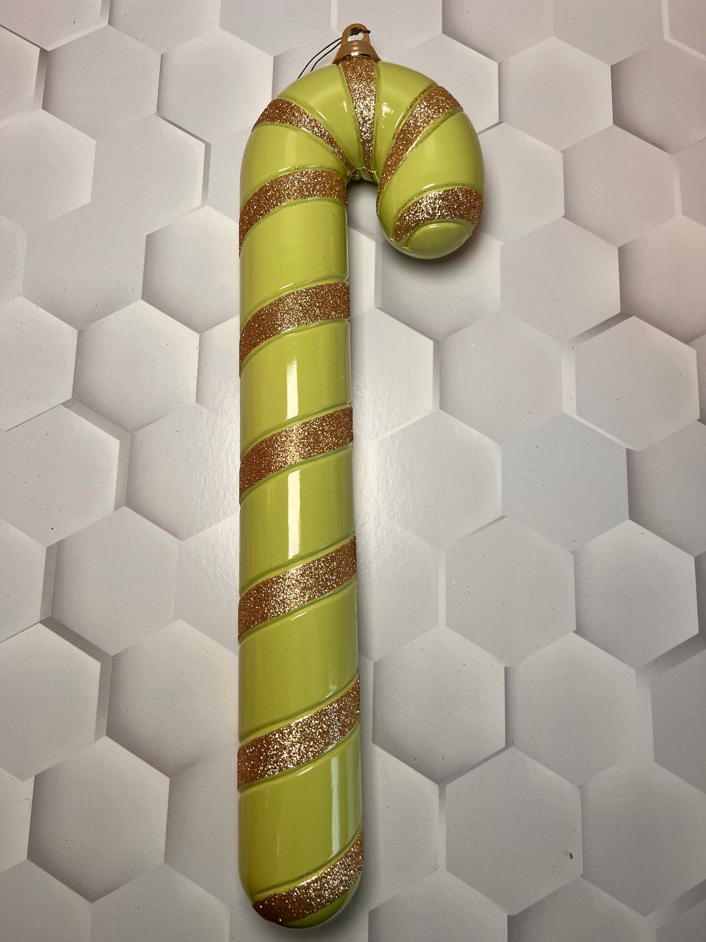 18" COUTURE CANDY CANE LIME