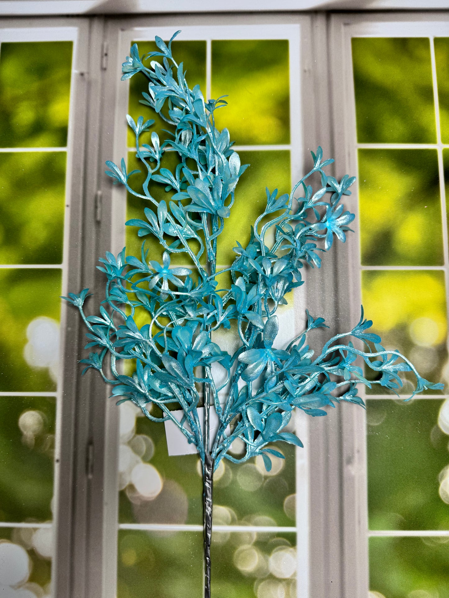 26"L PEARL TWEEDIA SPRAY 6 ASST COLORS - Burlap and Bling Decor