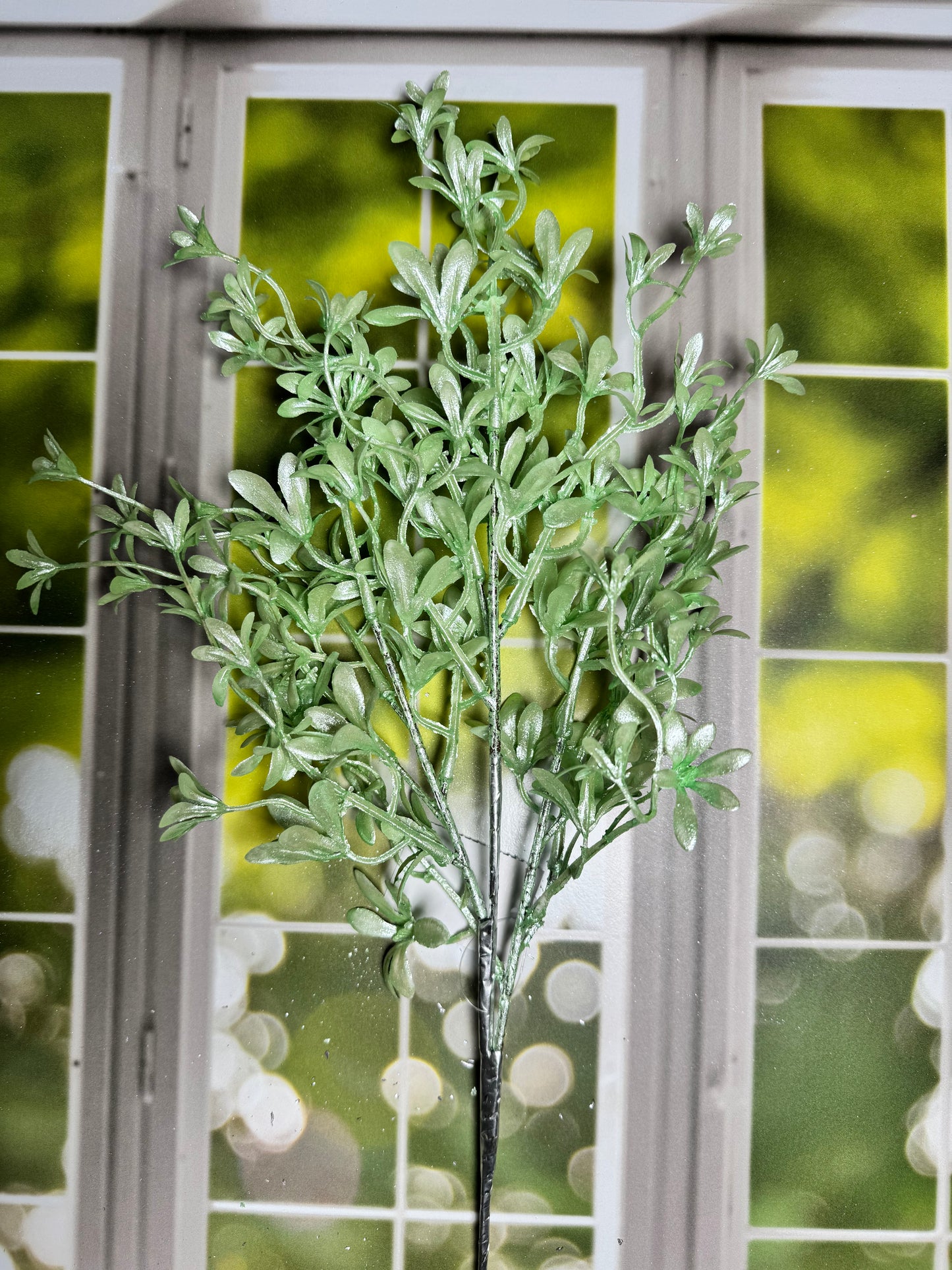 26"L PEARL TWEEDIA SPRAY 6 ASST COLORS - Burlap and Bling Decor