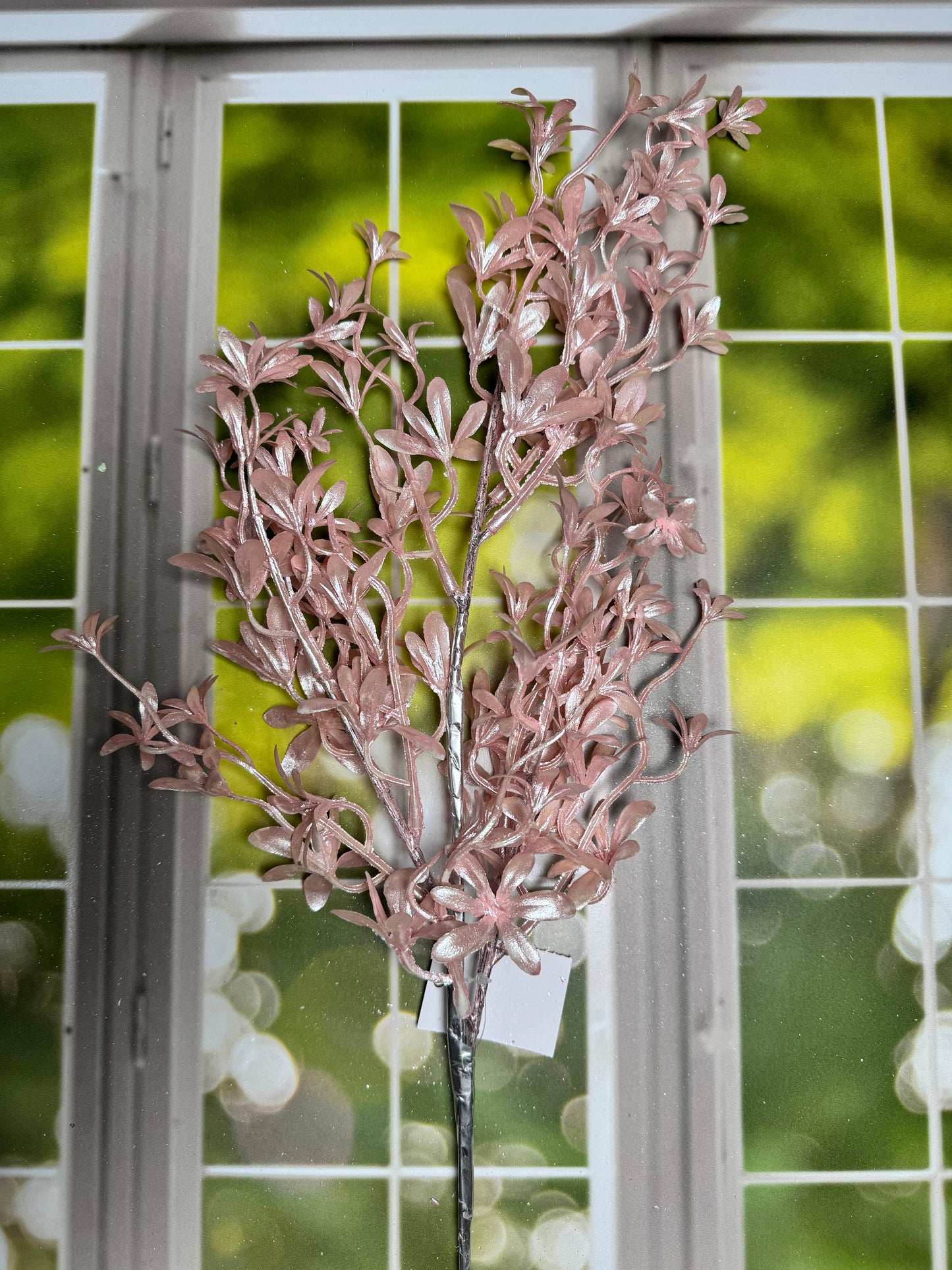 26"L PEARL TWEEDIA SPRAY 6 ASST COLORS - Burlap and Bling Decor