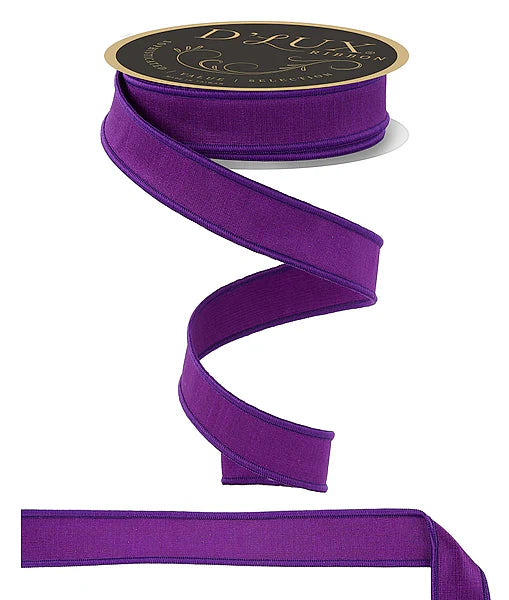 7/8"X10YD DUPIONI PURPLE