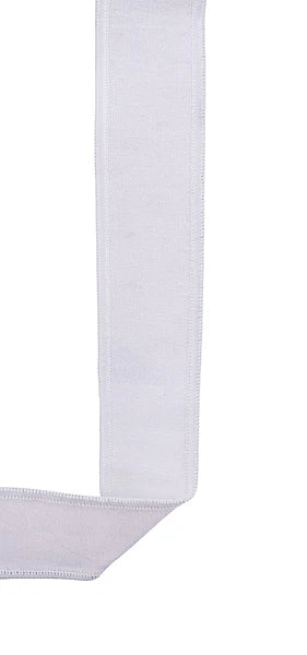 7/8"X10YD DUPIONI WHITE