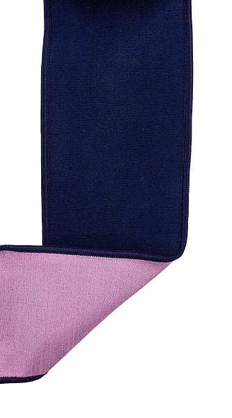 2.5"X10YD DUPIONI BLUE/PINK