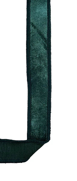 7/8"X10YD VELVET/SILK HUNTER GREEN