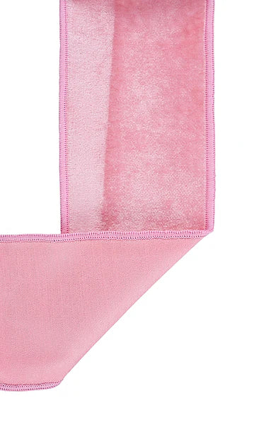 2.5"X10YD VELVET/SILK LIGHT PINK