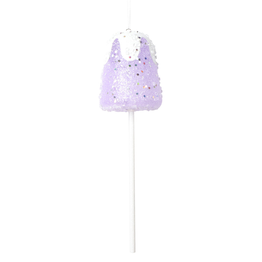 10" Purple Gumdrop Lollipop Orn - Burlap and Bling Decor