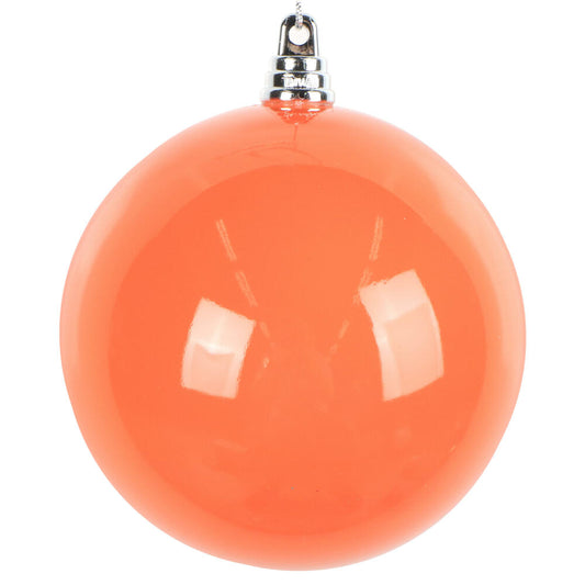 4" Orange Enamel Ball