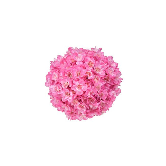 8" CHERRY BLOSSOM KISSING BALL HOT PINK - Burlap and Bling Decor