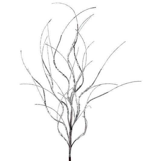 32" FROSTED CURLY TWIG SPRAY NAFR