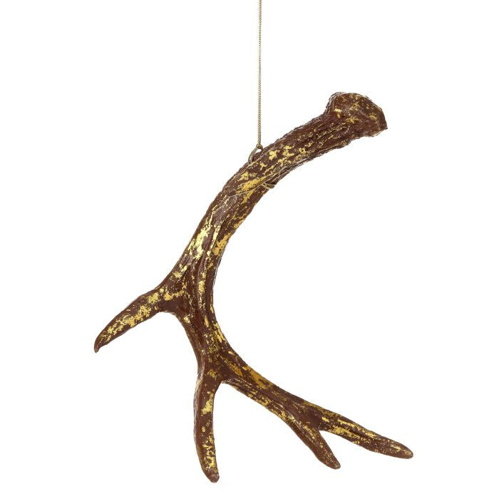 10.5" RESIN ANTLER ORNAMENT