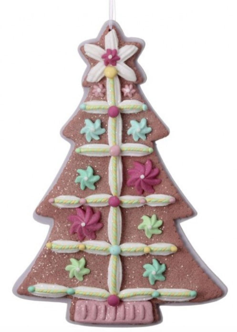 11" CLAYDOUGH CANDY TREE ORNAMENT - Burlap and Bling Decor