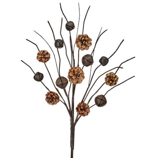 25"RUSTIC BELL/CONE SPRAY ACOR