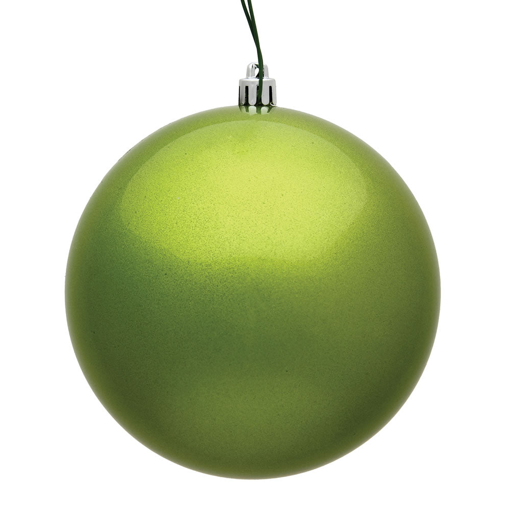 4" Lime Candy Ball - Burlap and Bling Decor
