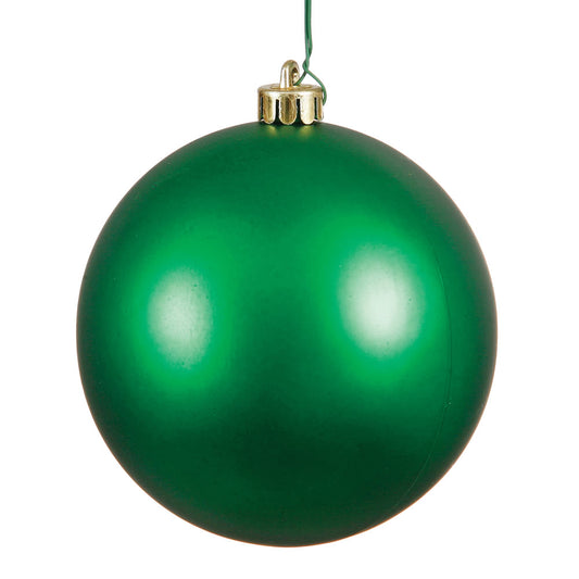 4" Green Matte Ball