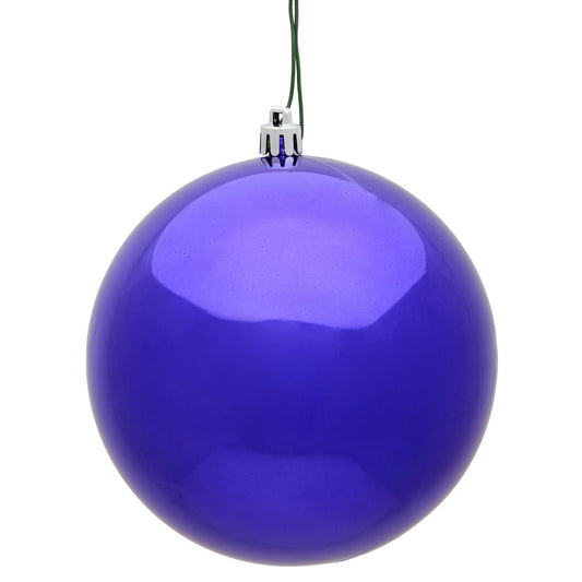 4" Purple Shiny Ball