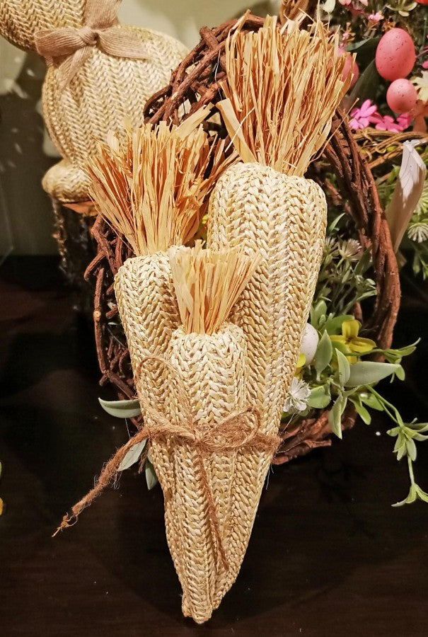 JUTE CARROT BUNDLE 4X11 - Burlap and Bling Decor