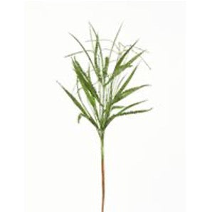 17.5" GLITTER GRASS PINK GREEN