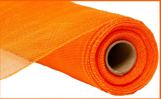 10" x 10yd Two Tone Mesh Orange/Gold - Burlap and Bling Decor