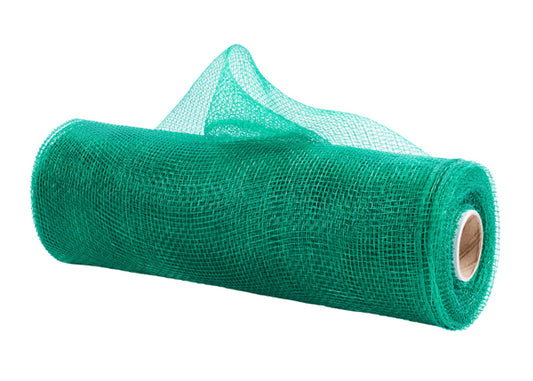 10"X10YD MESH EMERALD GREEN - Burlap and Bling Decor