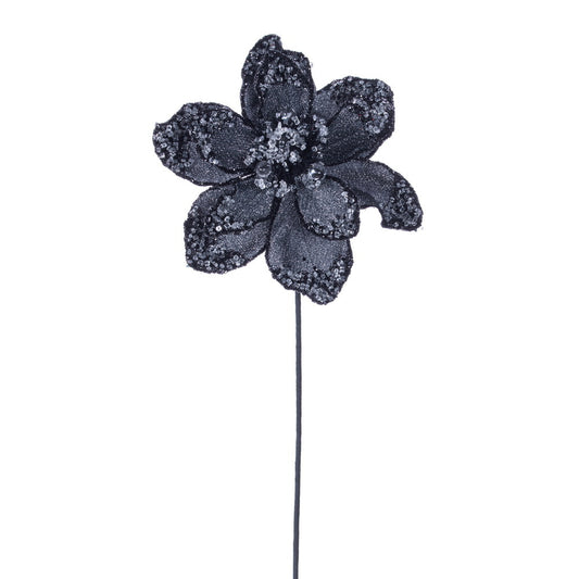 Black Iced Poinsettiat 8.5" Flower