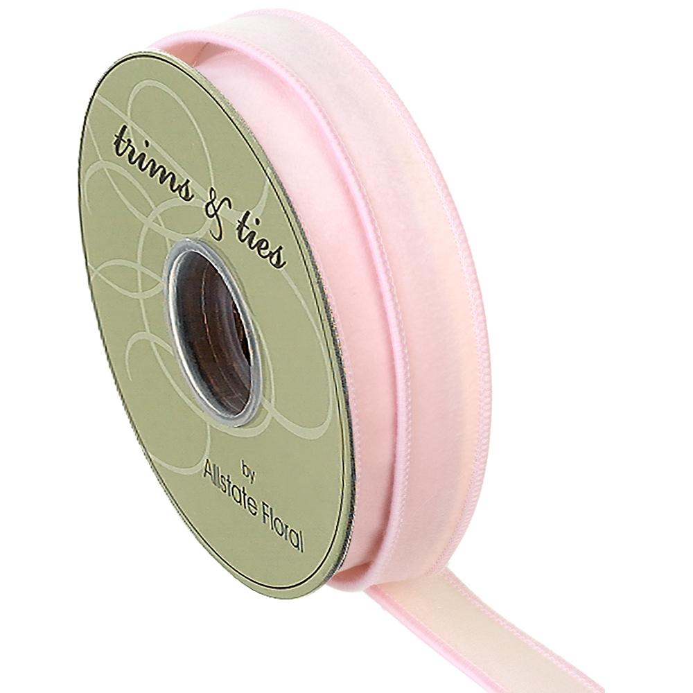 1" X 10YD Velvet Pink Ribbon