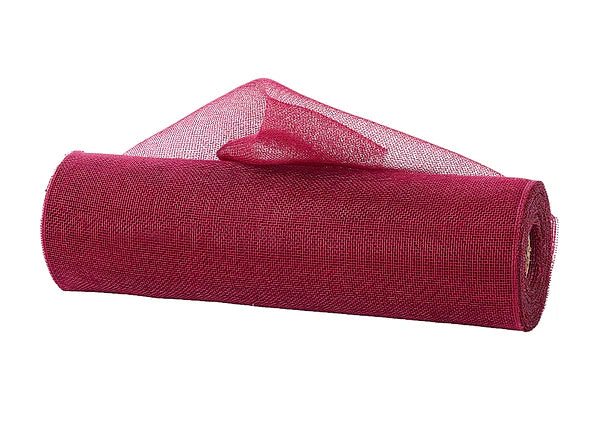 10.25"X10YD FINE WEAVE MESH BURGUNDY