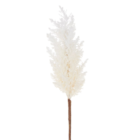 32" PAMPAS GRASS STEM WHITE - Burlap and Bling Decor
