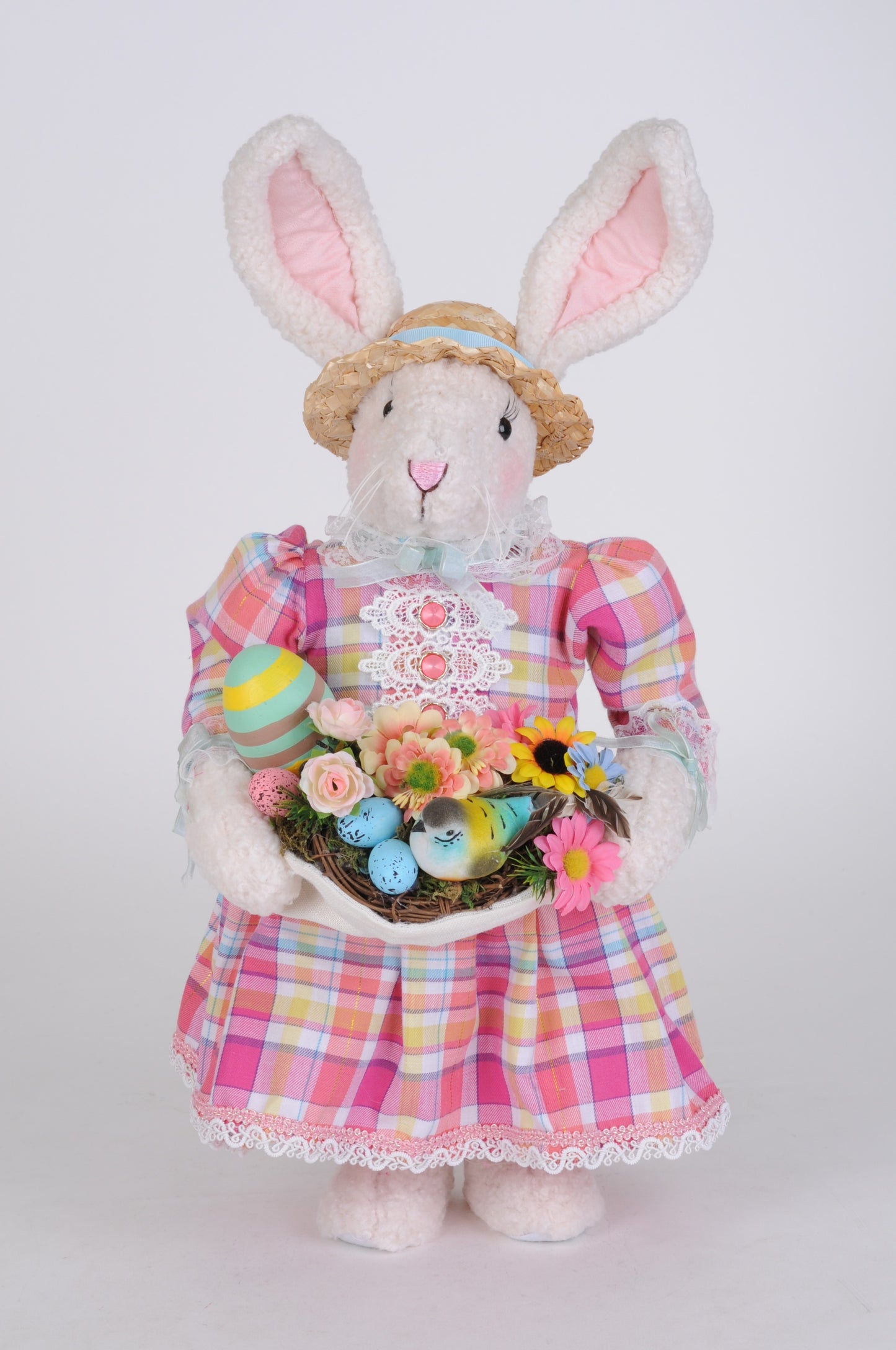 Bird Nest Bunny - Burlap and Bling Decor