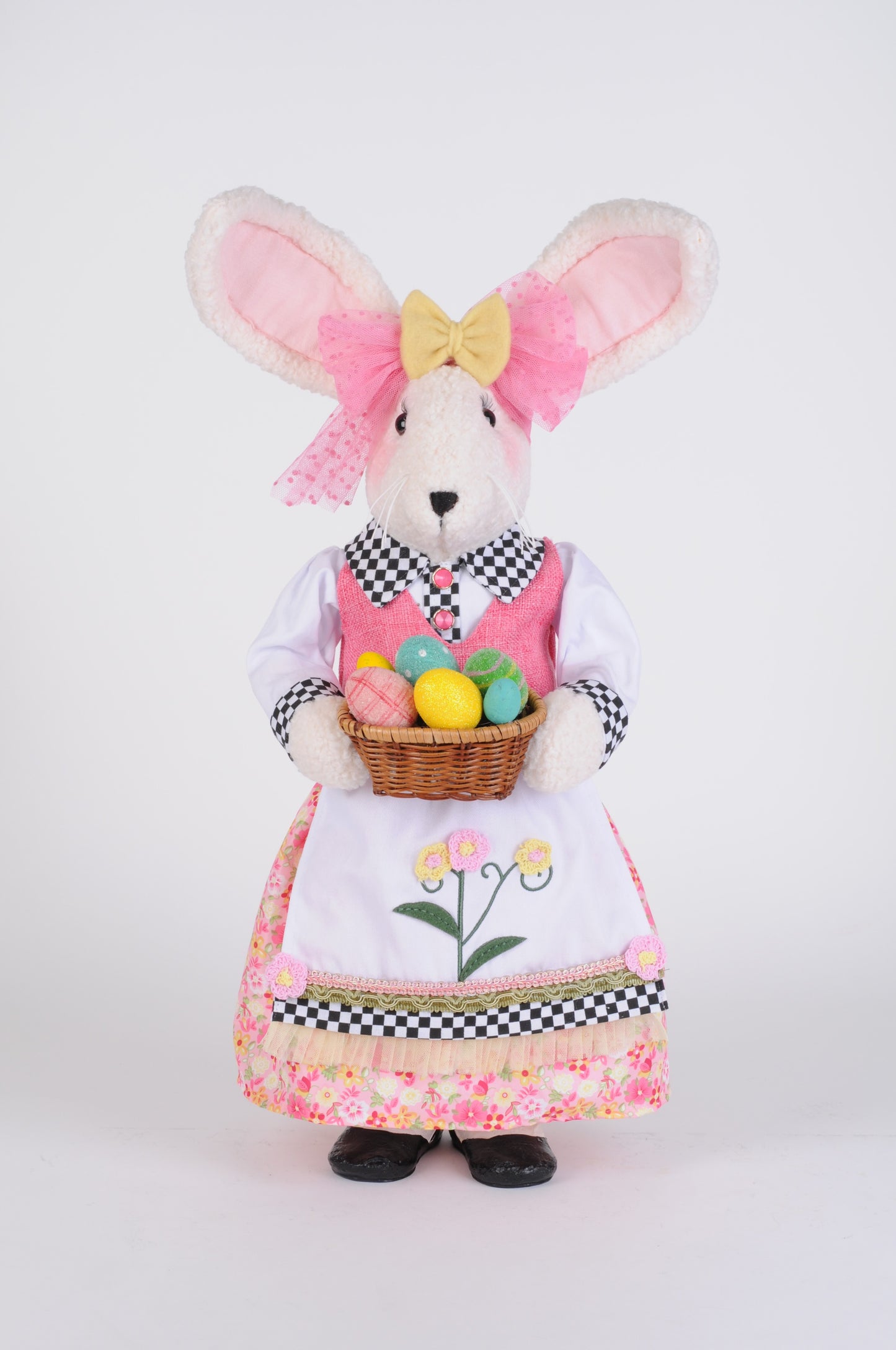 Mona Bunny - Burlap and Bling Decor