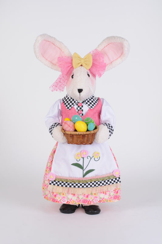 Mona Bunny - Burlap and Bling Decor