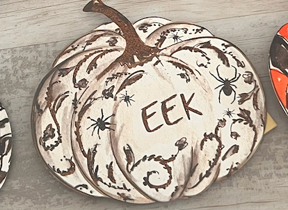 Beck's Halloween Pumpkins, Pick 1 - Burlap and Bling Decor